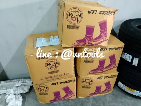 รองเท้าบูท ส่งลูกค้า ฉะเชิงเทรา BB ขนส่ง