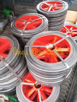 ล้อเหล็กยางตัน ล้อรถเข็นผัก ล้อแผงกั้นจราจร ล้อป้ายโฆษณา มีบริการส่งด่วน วันเดียวถึง ให้บริการเขต กทม. ภาคกลาง และภาคตะวันออก ต้องการสินค้าด่วนโปรดนึกถึงเรา