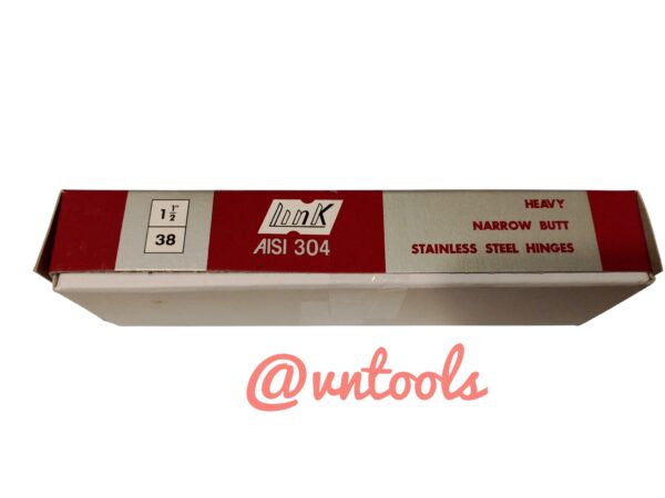 IMG20260317163026_BURST003 บานพับสแตนเลส LINK ขนาดหนึ่งนิ้วครึ่ง 1.1/2 นิ้ว